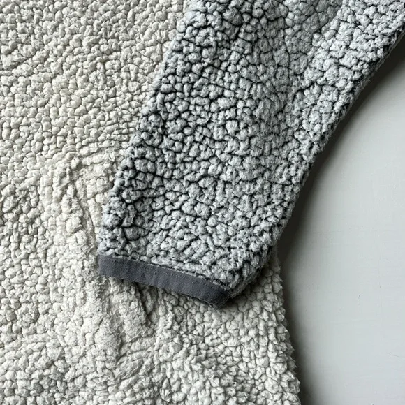 MAURICES Gray and Cream Half Zip Sherpa - Picture 6 of 6